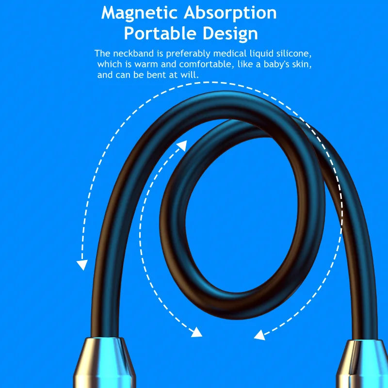 Modoao Bluetooth 5.0 Neckband – ANC, Waterproof, 8h Playtime