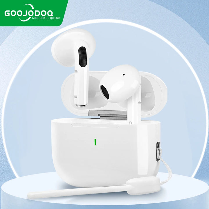 GOOJODOQ Bluetooth 5.3 Earbuds – 8H Play, Waterproof, HiFi – audio-accessory
