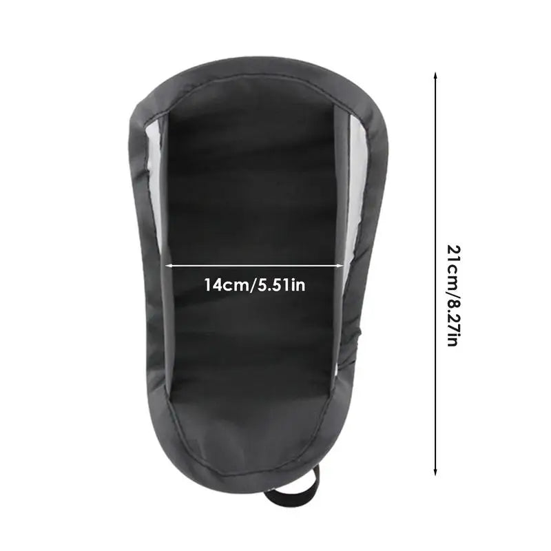 Car Phone Sunshade Umbrella – UV Glare Shield for Smartphones & GPS