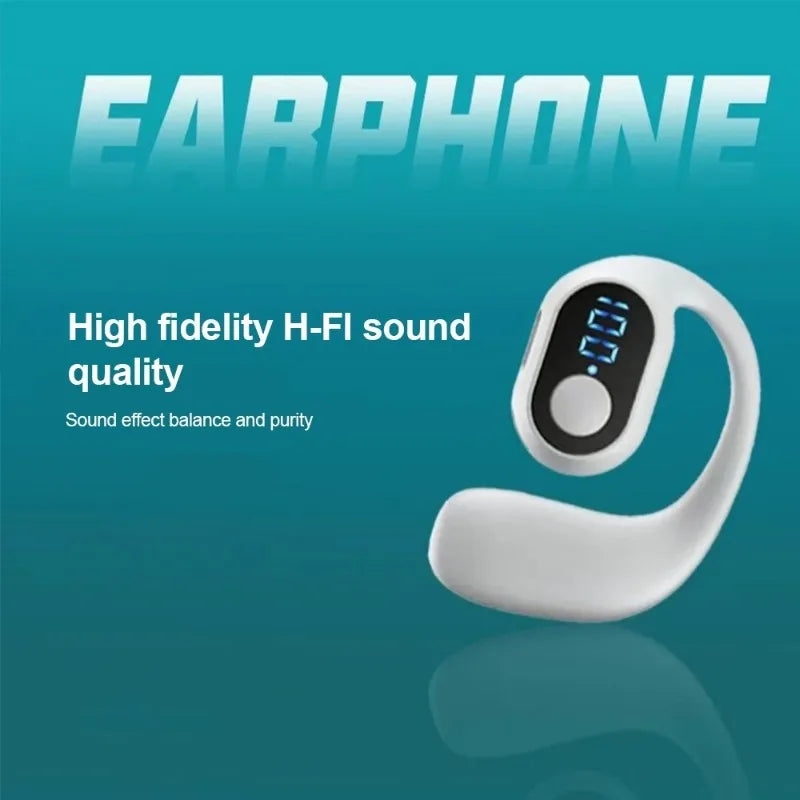 DIXSG Bluetooth 5.3 Ear Hook Headphones – Sport & Gaming – audio-accessory