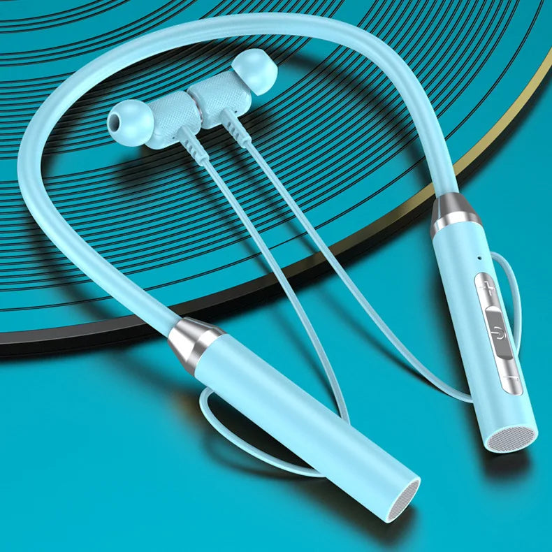 Wireless Bluetooth Neckband Headphones – Lightweight & High-Fidelity
