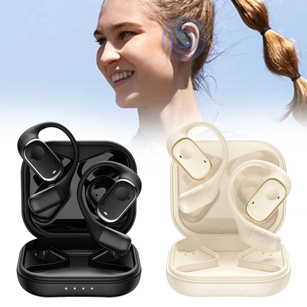 AideeMaster Bluetooth 5.3 Open-Ear – ANC, Waterproof, Sports