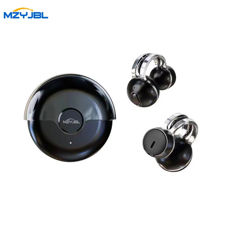 iHseno I36 Open-Ear TWS Earphones – Bluetooth 5.3, Clip-On, Waterproof