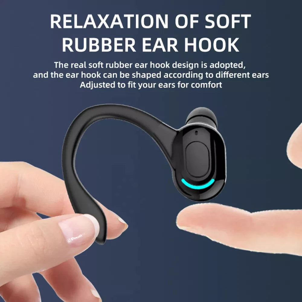 Virwir Bluetooth 5.2 Ear Hook Earbuds – ANC, HiFi Stereo, 60H