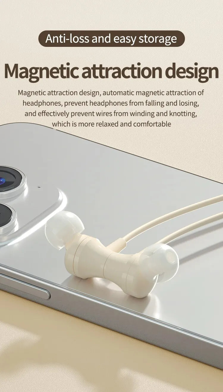 BT-12 Bluetooth 5.3 Neckband Earphones – 50h Battery & Mic