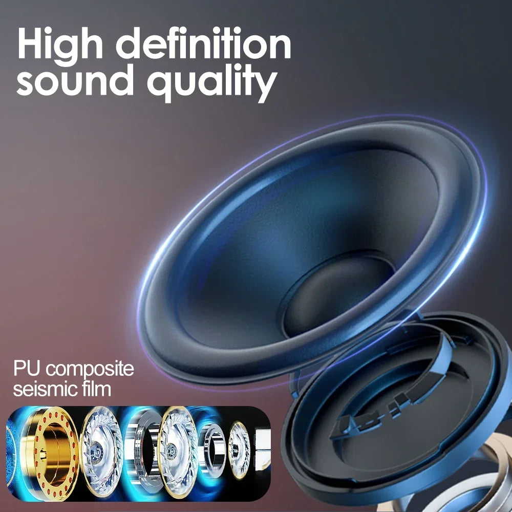 BAPPSUS Digital Display Bluetooth Ear Hook Headset – Stylish & Compact