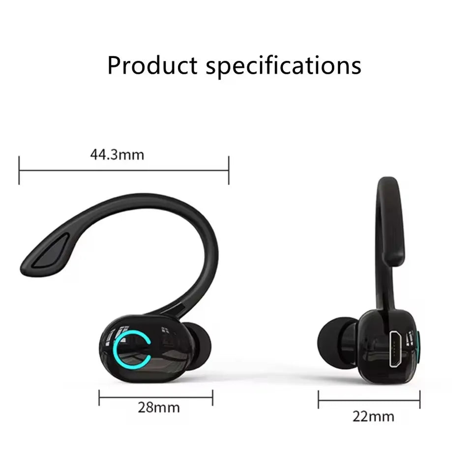 MEZSN OWS Ear Hook Headphones – Bluetooth, ANC, Lightweight