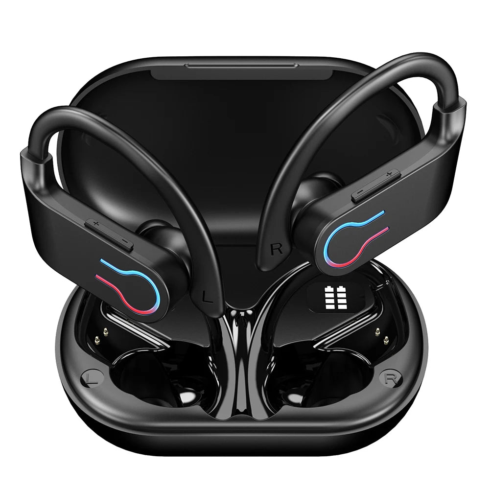 Bluetooth 5.3 Waterproof Sports Earbuds with Mic – audio-accessory