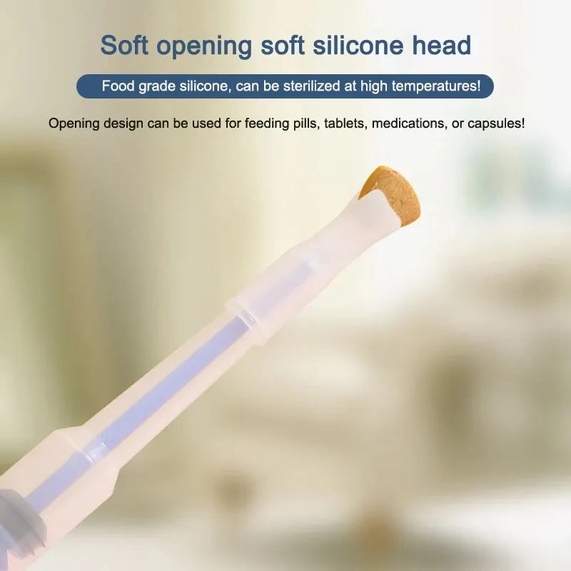 Pet Feeding Syringe – Pill & Liquid Dispenser for Cats & Dogs