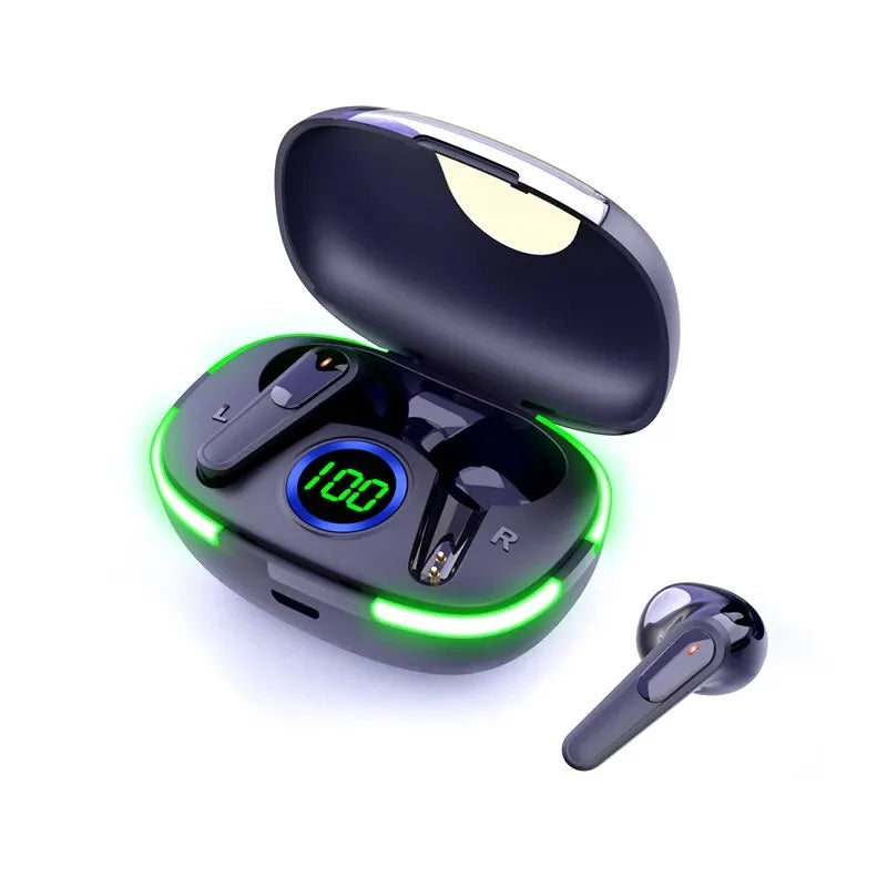 PRO 80 TWS Bluetooth 5.3 Earphones – LED Display, Hi-Fi Sound & IPX4 Waterproof