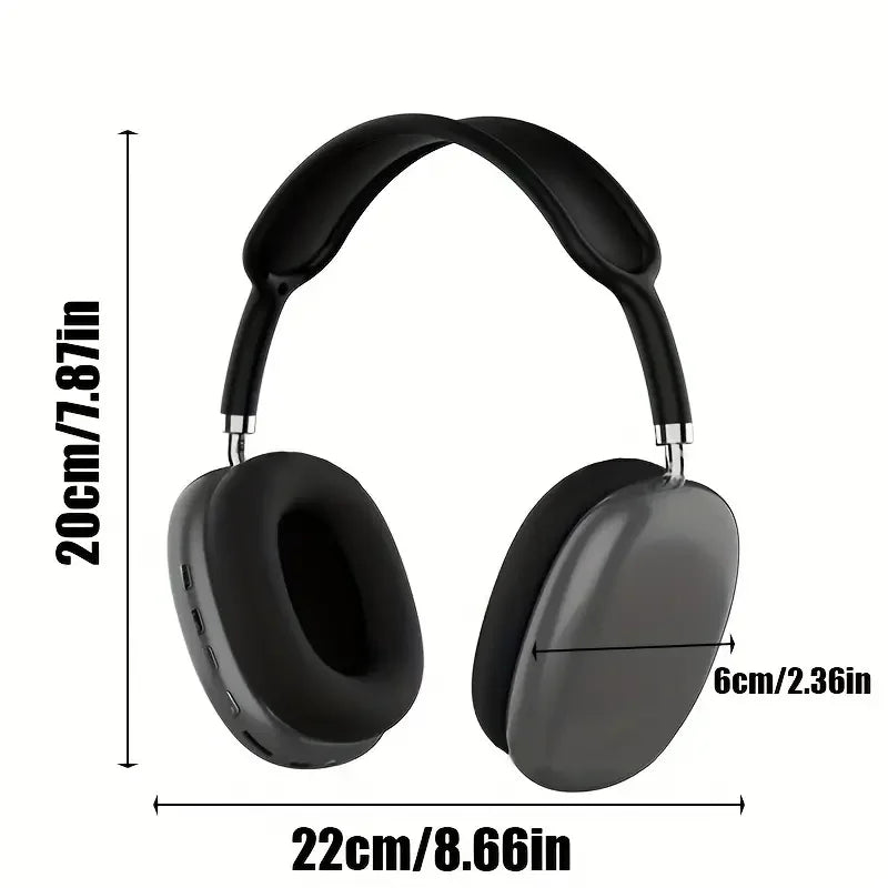 Over-Ear Bluetooth Gaming Headphones – ANC, Stereo Sound