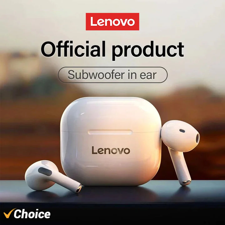 Lenovo LP40 Bluetooth 5.3 Earbuds – TWS Waterproof Earphones – audio-accessory