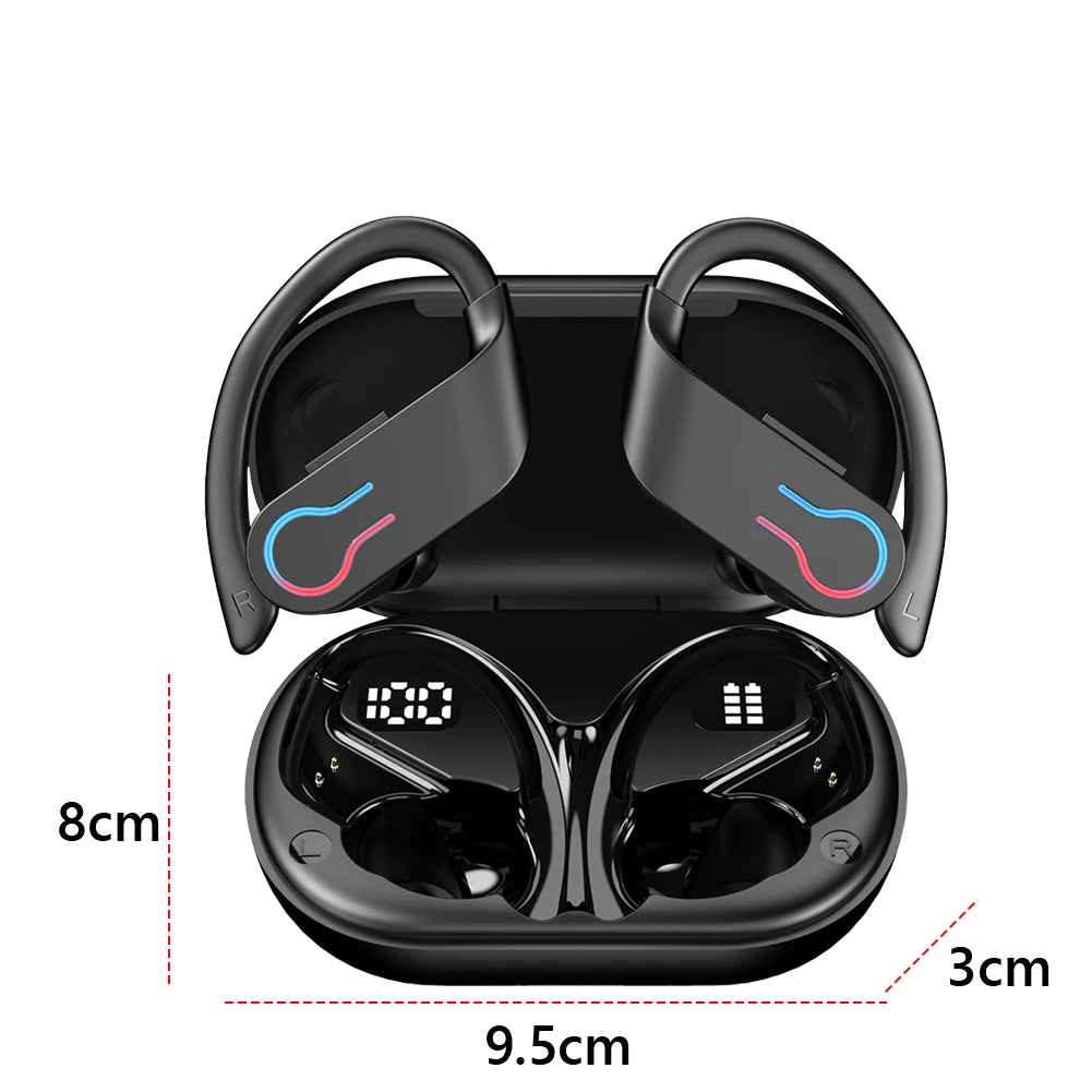 Bluetooth 5.3 Waterproof Sports Earbuds with Mic – audio-accessory