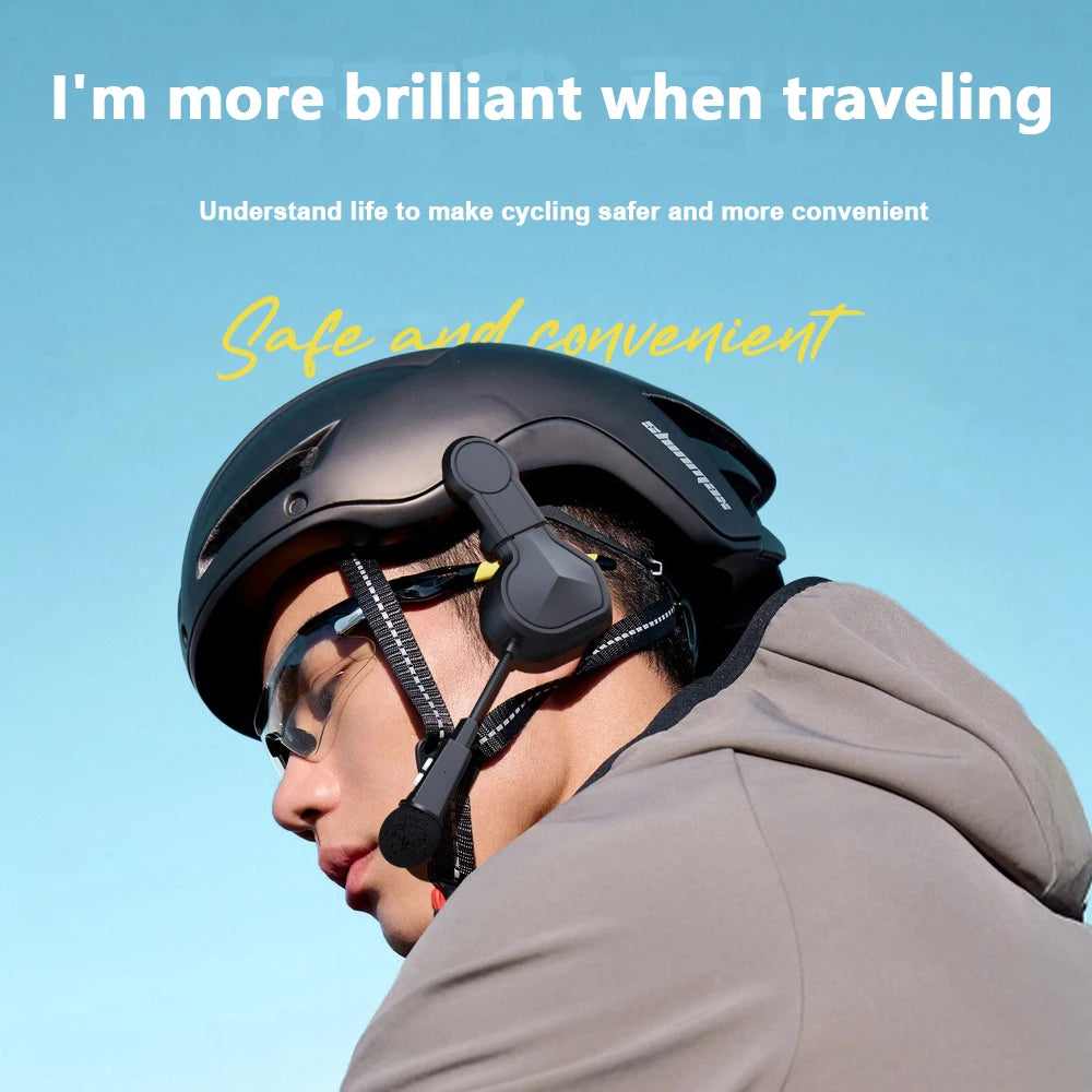 VELEV BT9 Helmet Bluetooth Headset – Waterproof, 23H Talk