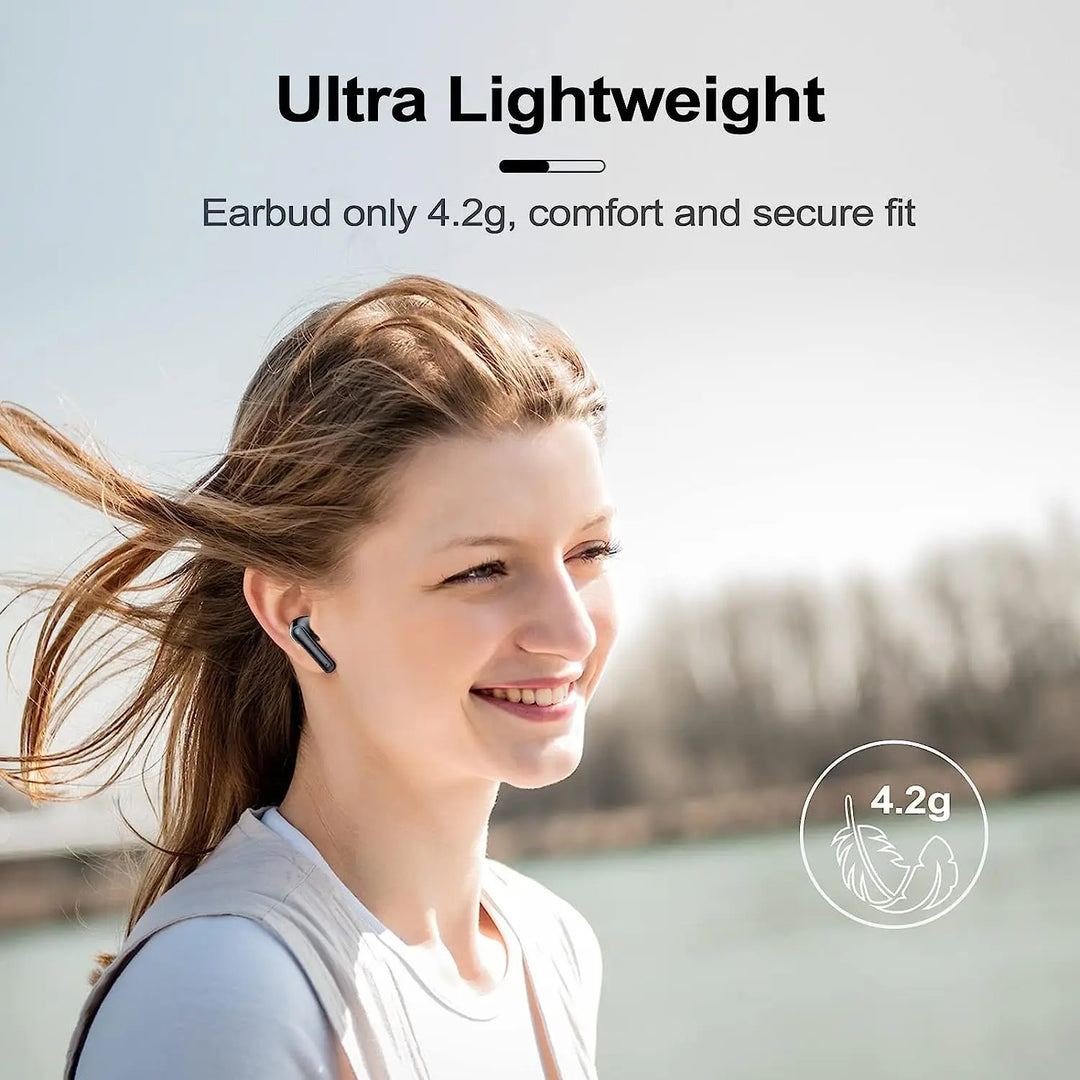PYLV TWS Bluetooth 5.3 Earphones – Noise Reduction, Low Latency
