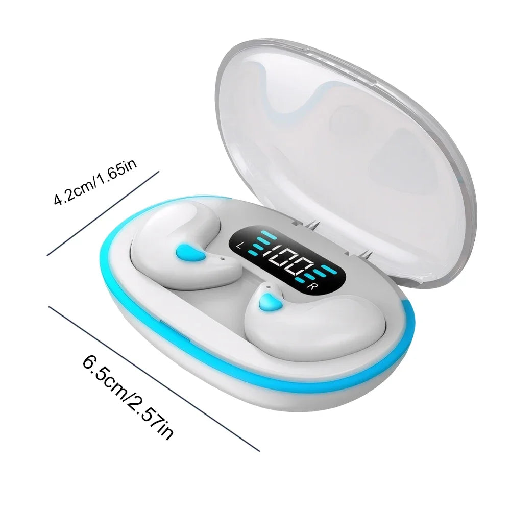 Shunmaii X55 Sleep Earbuds – Bluetooth 5.3 Noise Cancelling In-Ear