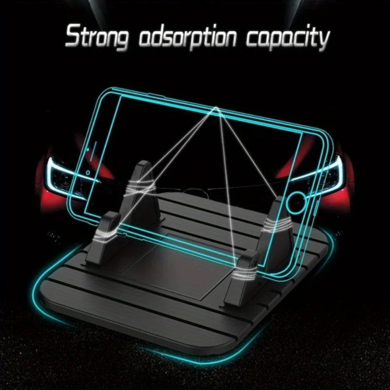 Anti-Slip Silicone Phone Pad – No-Slip Mat for Car Dashboards & Desks