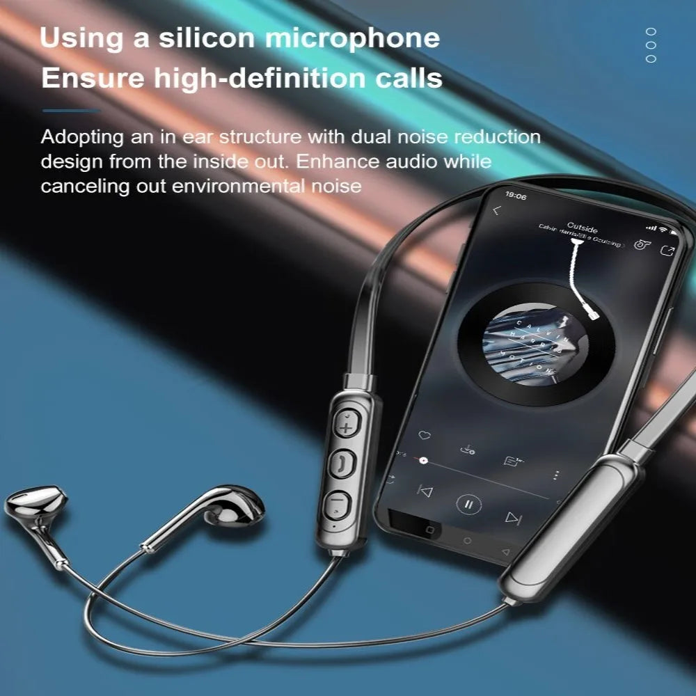 Throughpp Bluetooth 5.0 Neckband Earphones – ANC, Stereo