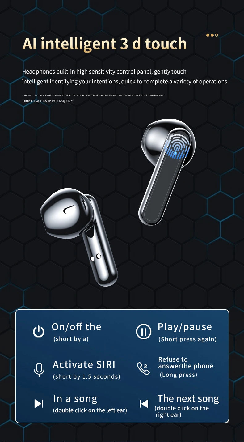 Briame S20 TWS Earphones – Hybrid Noise Cancelling Hi-Fi Wireless Bluetooth Earbuds