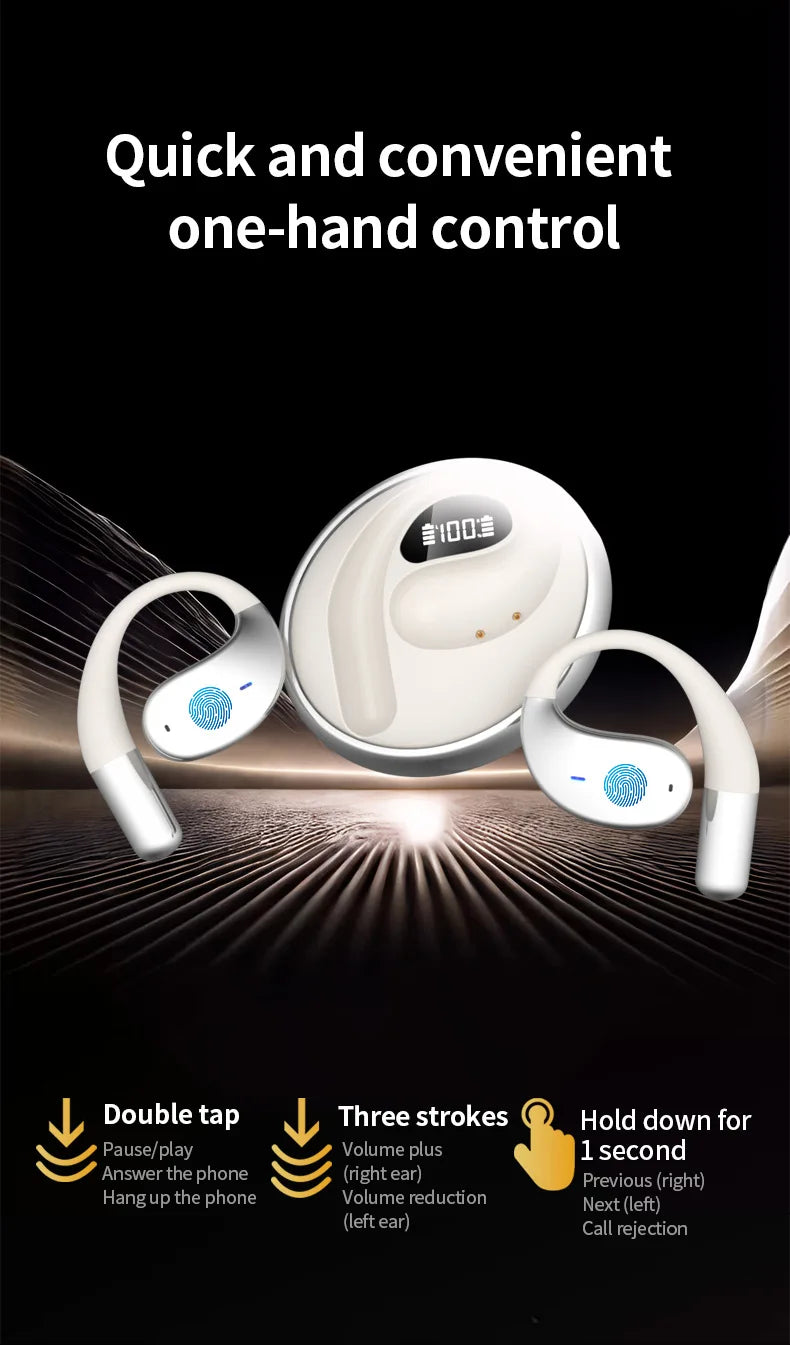 Gearix OWS Bluetooth Ear Hook Headphones with ANC – audio-accessory