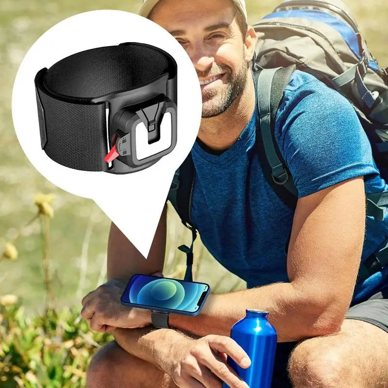 2-in-1 Phone Wrist & Arm Holder – 360° Rotatable Sports Strap Mount – cute-accessory