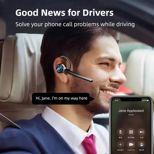 SUOMEIJA SM908 Bluetooth 5.3 Headset – Open-Ear, HiFi Bass, Noise Cancelling – audio-accessory