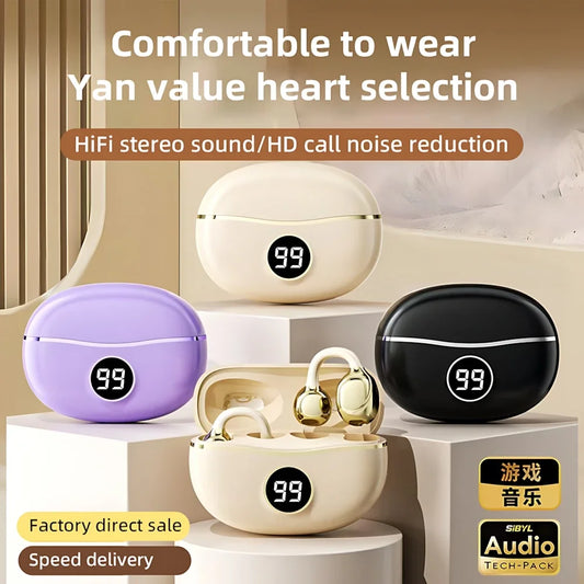 2025 Wireless Air Bone Conduction Earphones – HIFI, Waterproof – audio-accessory