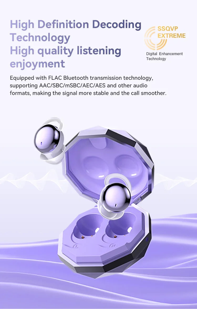 NUOYAREN TWS Bluetooth Earphones | ANC Wireless In-Ear