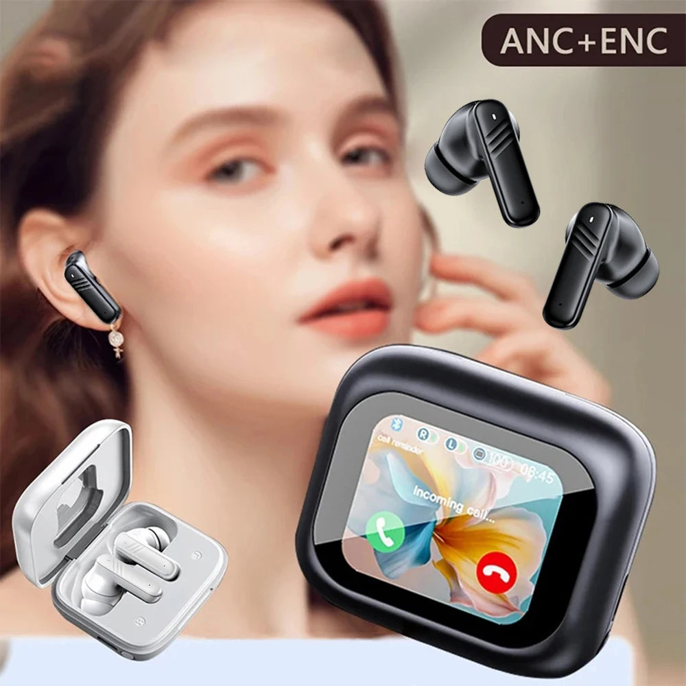 CUGUU LX10 Bluetooth 5.4 Earbuds – ANC, ENC, Touch Screen