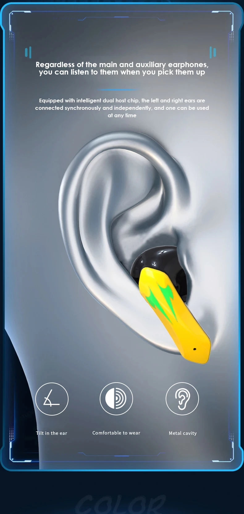 X16 Pro Bluetooth 5.2 Gaming Earbuds – Low Latency, Long Battery
