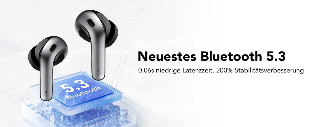 Funlarto Wireless Earbuds – 50H Playtime, Deep Bass, Waterproof
