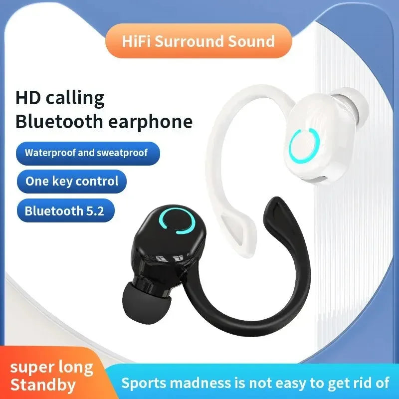 VIKEFON S10 Bluetooth 5.2 Headset – ANC, HiFi Bass, Sport