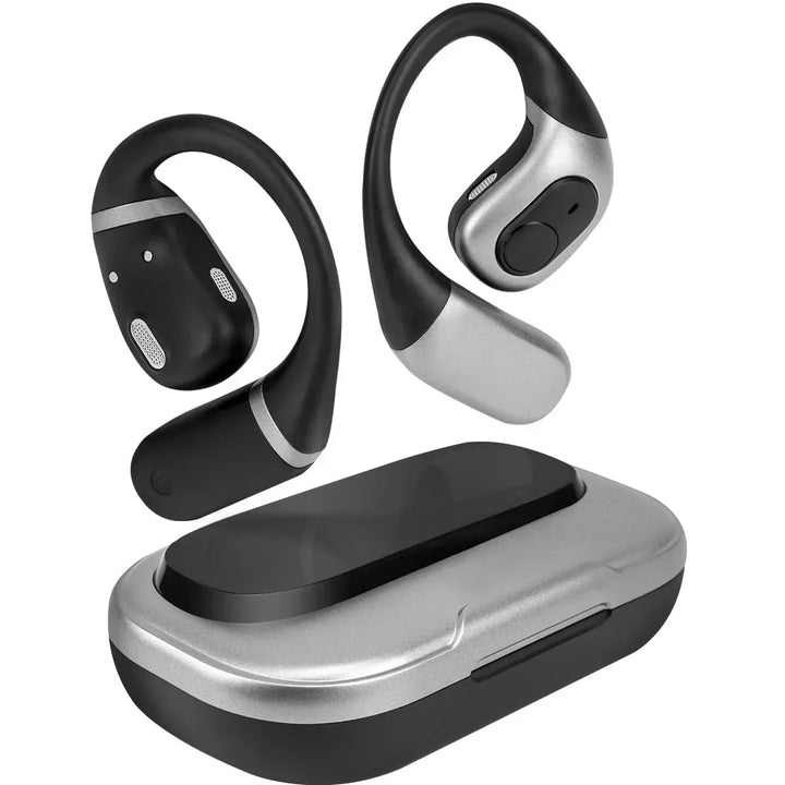 GUJIU Bluetooth 5.3 Ear Hook Headphones – Waterproof & Mic – audio-accessory