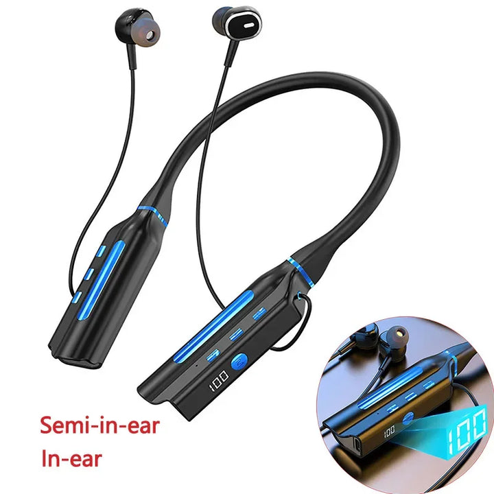 Luxuglow Wireless In-Ear – 10000mAh Noise Cancelling Bluetooth – audio-accessory