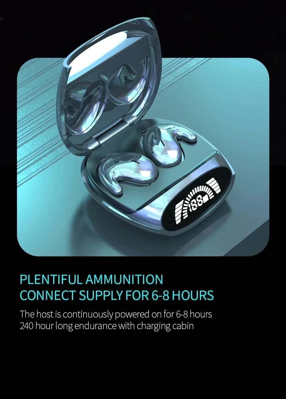 AyeBeau TWS Bluetooth 5.3 Earbuds – Noise Cancelling, Waterproof, Hi-Fi Stereo
