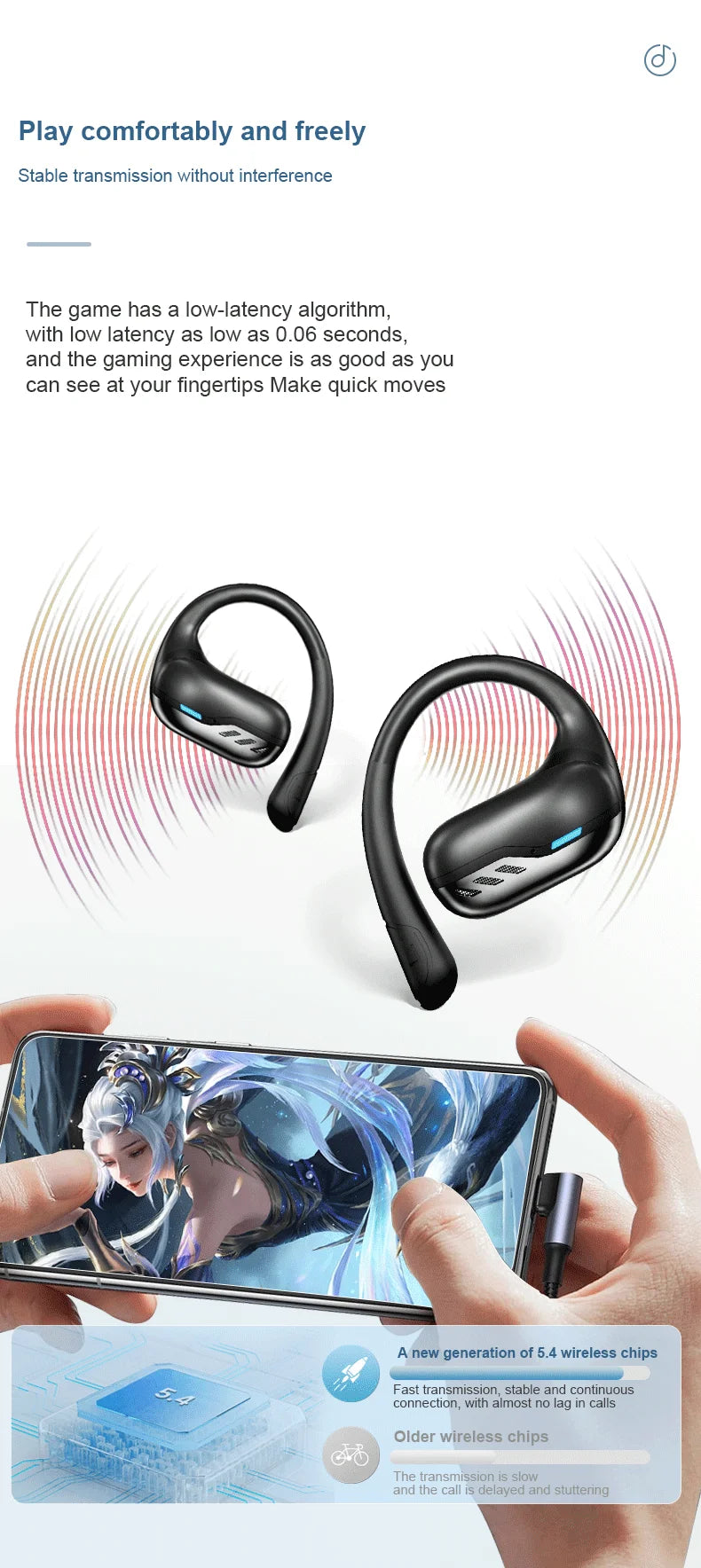 WJOY Translation Earbuds – 144 Languages, Bluetooth 5.4 – audio-accessory
