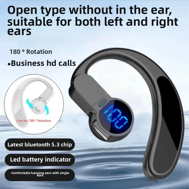 Jiansu Bone Conduction Headphones – Bluetooth 5.3, Waterproof, HiFi – audio-accessory