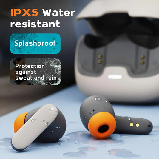 Jogrytece Bluetooth 5.4 Earphones | ANC, 40H Battery & Waterproof – audio-accessory