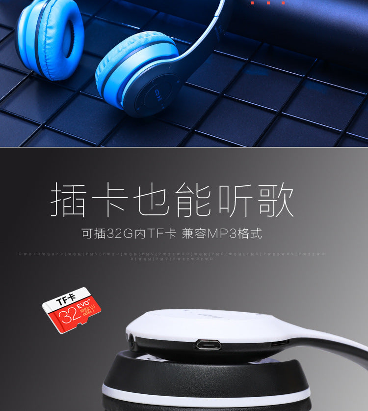 DIXSG P47 Bluetooth 5.0 Over-Ear Headphones – Portable & Waterproof