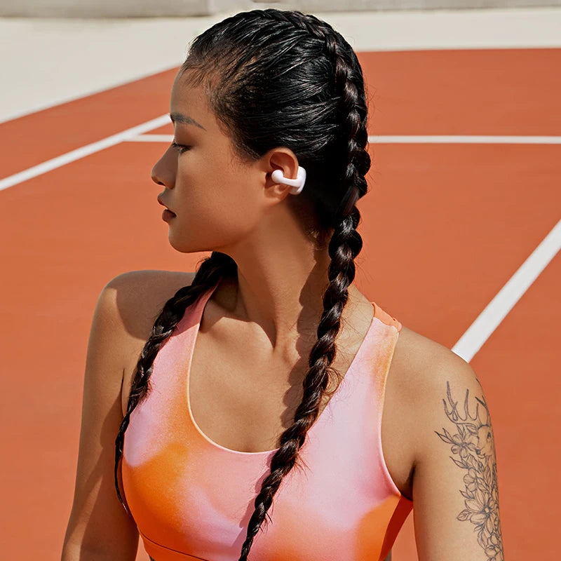 Sanag Bluetooth 5.3 Ear Clip Wireless Earphones | 48 H Playtime