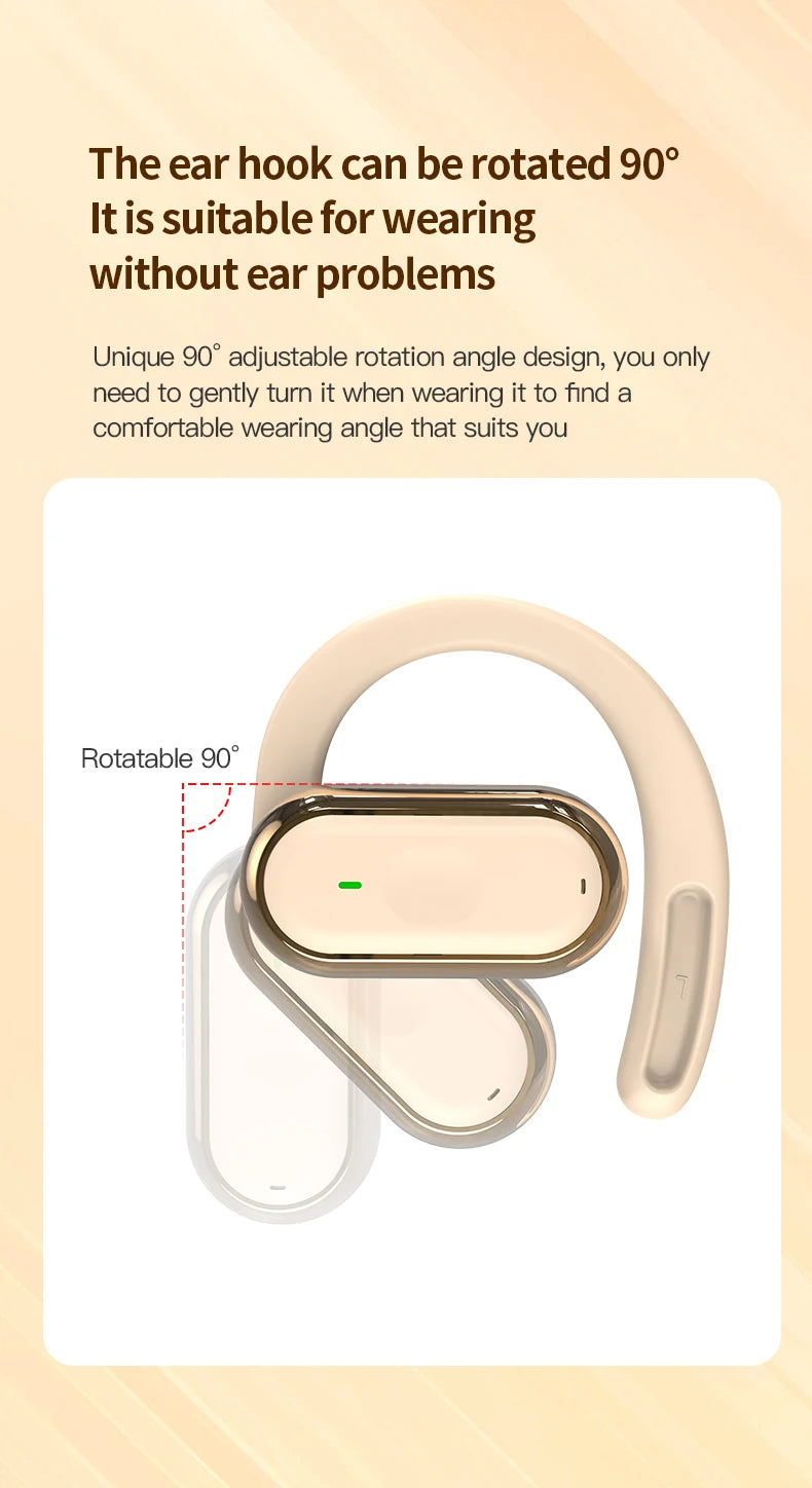 Kebidumei Bluetooth 5.4 Earphones – HiFi, Low Latency, IPX6