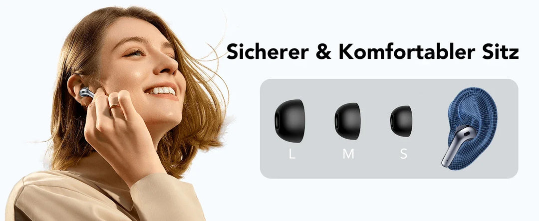 Funlarto Wireless Earbuds – 50H Playtime, Deep Bass, Waterproof