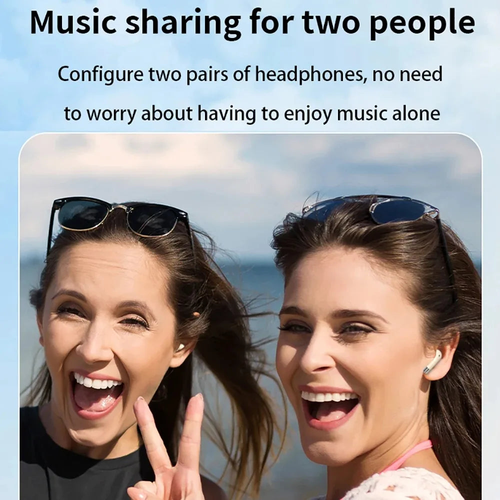 Kebidumei Bluetooth 5.4 Earbuds – ANC, 300H Standby, Waterproof
