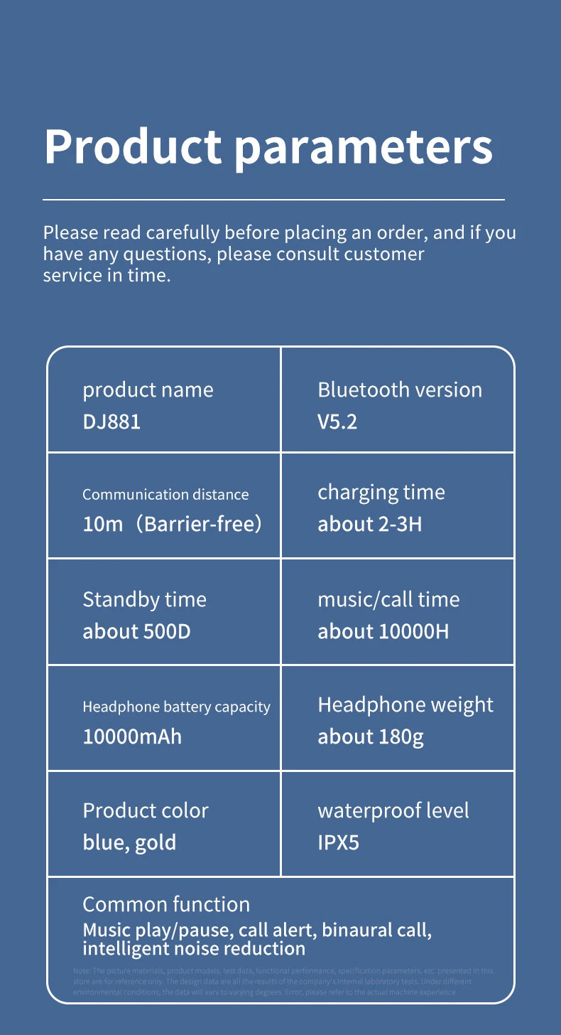 Luxuglow 10000mAh Bluetooth Earphones – Noise Cancelling & Power Bank