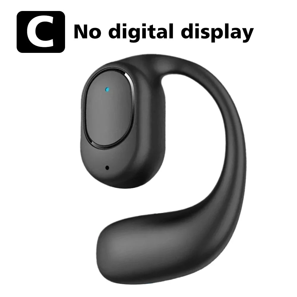 CUGUU Bluetooth 5.4 Ear Hook Headset – Single Ear, HiFi, Waterproof
