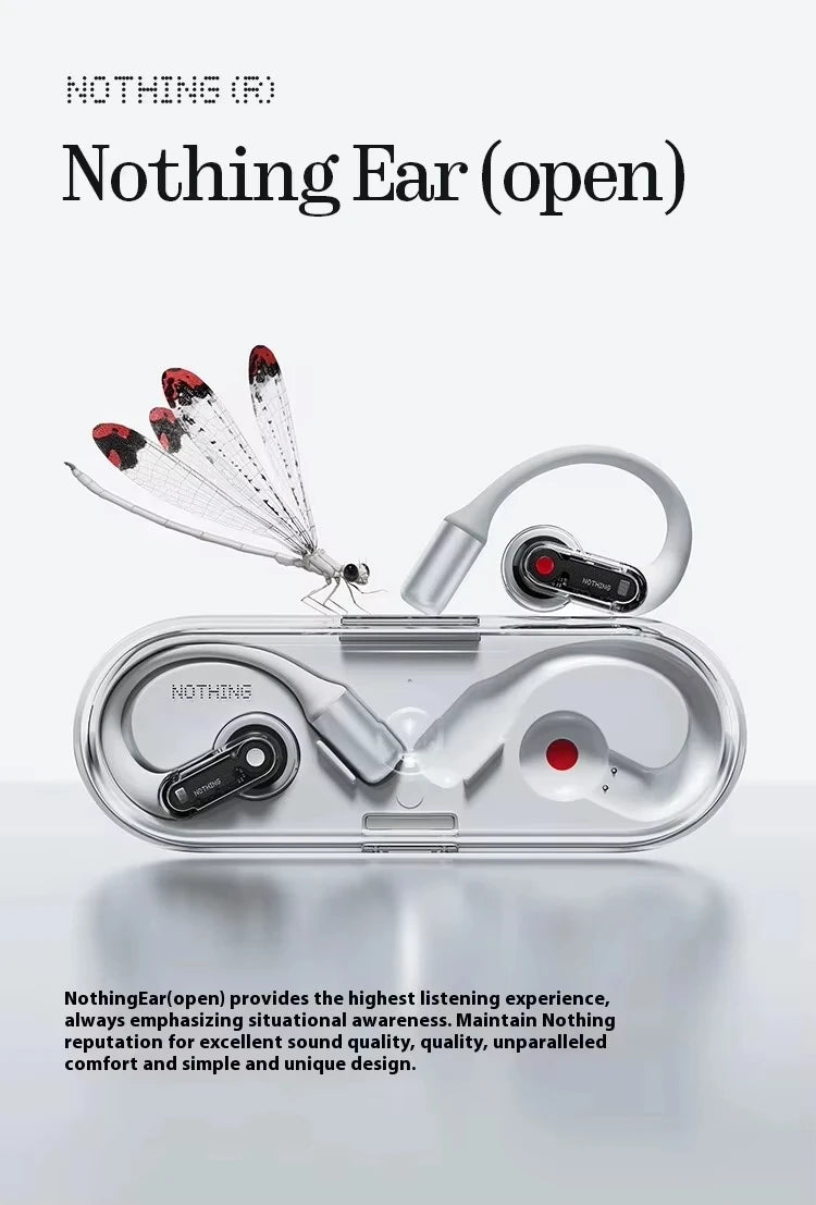 Darmoshark Nothing Ear Open – Bluetooth Ear Hook Headset HiFi