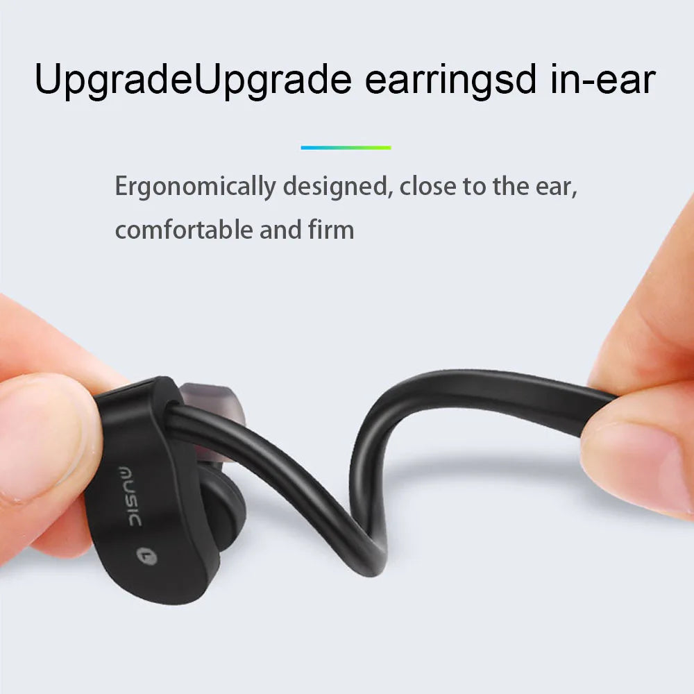 Fomscvka Wireless Bluetooth Earphones – Waterproof, Stereo Bass