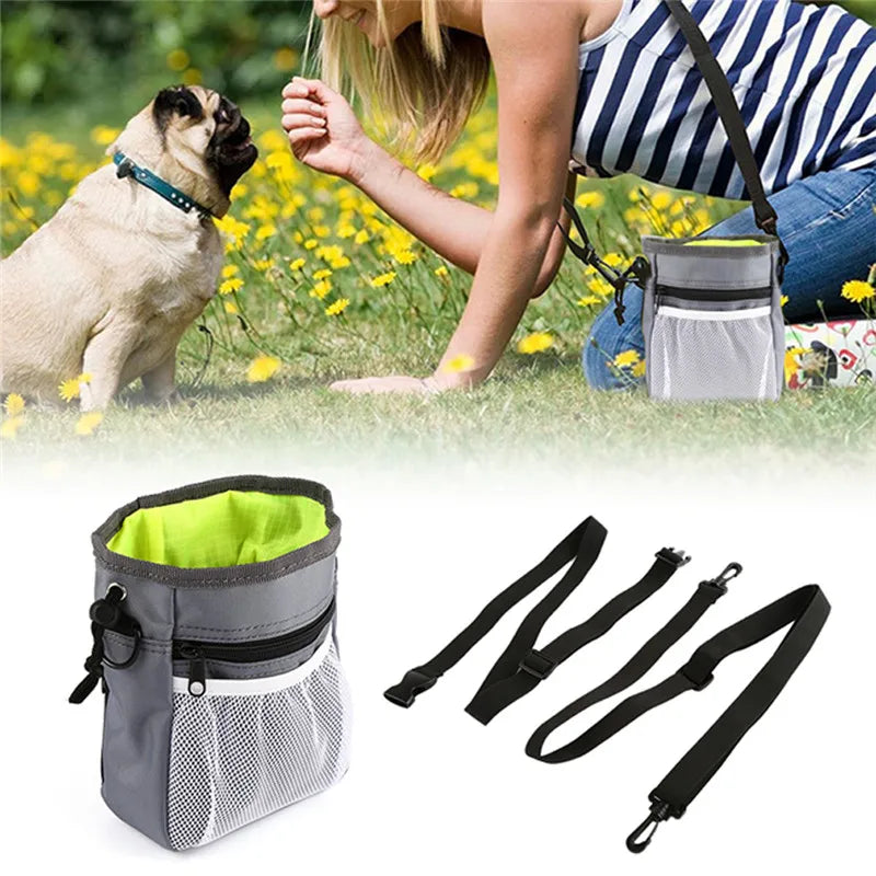 Hands-Free Dog Treat Pouch – Oxford Fabric Training Bag