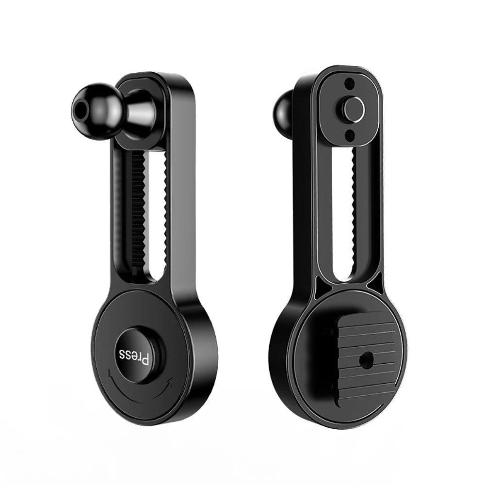 Adjustable Car Phone Mount – 360° Rotation, Retractable Arm & Universal Fit – car-accessory