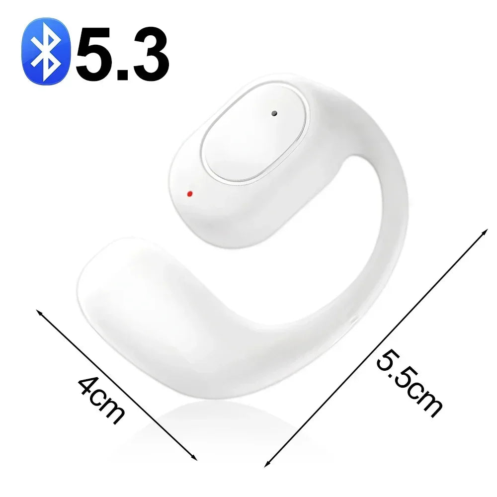 BAPPSUS Digital Display Bluetooth Ear Hook Headset – Stylish & Compact